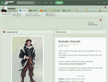 Tablet Screenshot of noceur.deviantart.com