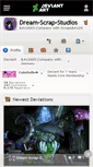 Mobile Screenshot of dream-scrap-studios.deviantart.com
