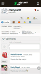 Mobile Screenshot of crazycarlt.deviantart.com