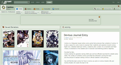 Desktop Screenshot of comixo.deviantart.com
