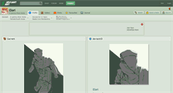 Desktop Screenshot of elori.deviantart.com
