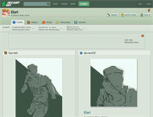 Tablet Screenshot of elori.deviantart.com