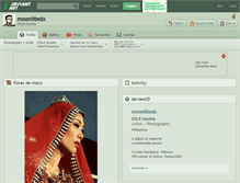 Tablet Screenshot of moonlitedx.deviantart.com