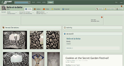 Desktop Screenshot of belle-et-la-bette.deviantart.com