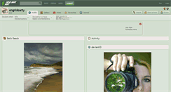 Desktop Screenshot of engridearty.deviantart.com