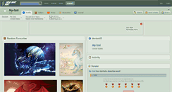 Desktop Screenshot of my-izoi.deviantart.com