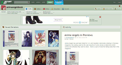 Desktop Screenshot of animeangelsbook.deviantart.com