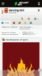 Mobile Screenshot of dancing-doll.deviantart.com