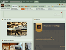Tablet Screenshot of er111a.deviantart.com