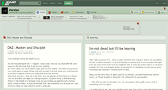 Desktop Screenshot of maralae.deviantart.com