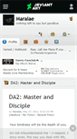 Mobile Screenshot of maralae.deviantart.com