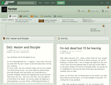 Tablet Screenshot of maralae.deviantart.com