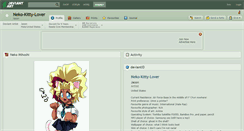 Desktop Screenshot of neko-kitty-lover.deviantart.com