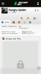 Mobile Screenshot of hungry-spider.deviantart.com