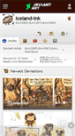Mobile Screenshot of iceland-ink.deviantart.com