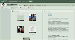 Desktop Screenshot of dbbc-fangroup.deviantart.com