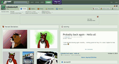 Desktop Screenshot of mikebontoft.deviantart.com