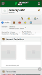 Mobile Screenshot of deseraywatri.deviantart.com