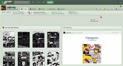 Desktop Screenshot of lugbzurg.deviantart.com