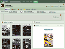Tablet Screenshot of lugbzurg.deviantart.com