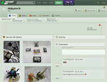 Tablet Screenshot of midsumm3r.deviantart.com