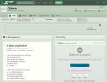 Tablet Screenshot of cibbwin.deviantart.com