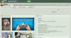 Desktop Screenshot of obeah.deviantart.com