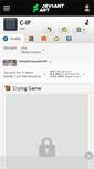 Mobile Screenshot of c-ip.deviantart.com