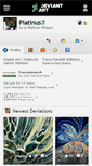 Mobile Screenshot of platinus.deviantart.com