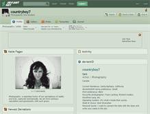 Tablet Screenshot of countryboy7.deviantart.com