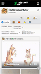Mobile Screenshot of endlessrainbow.deviantart.com