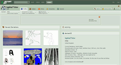 Desktop Screenshot of lupine71mw.deviantart.com
