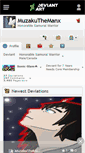 Mobile Screenshot of muzakuthemanx.deviantart.com