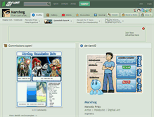 Tablet Screenshot of marxhog.deviantart.com