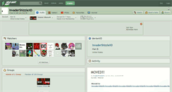 Desktop Screenshot of invadershizzlexd.deviantart.com