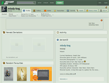 Tablet Screenshot of mlody-bog.deviantart.com
