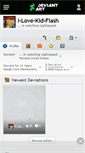 Mobile Screenshot of i-love-kid-flash.deviantart.com