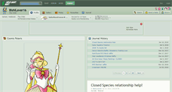 Desktop Screenshot of bishilover16.deviantart.com