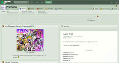 Desktop Screenshot of piranhamae.deviantart.com