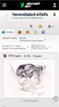 Mobile Screenshot of necessitated-alfalfa.deviantart.com
