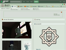 Tablet Screenshot of dk-411.deviantart.com