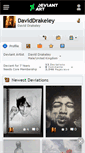 Mobile Screenshot of daviddrakeley.deviantart.com