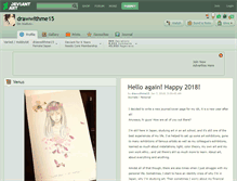 Tablet Screenshot of drawwithme15.deviantart.com
