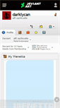 Mobile Screenshot of darklycan.deviantart.com