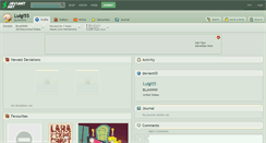 Desktop Screenshot of luigi55.deviantart.com