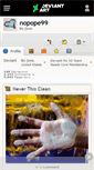 Mobile Screenshot of nopope99.deviantart.com