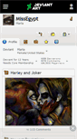 Mobile Screenshot of missegypt.deviantart.com