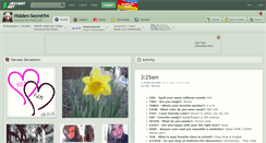 Desktop Screenshot of hidden-secret94.deviantart.com