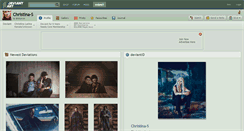 Desktop Screenshot of christina-s.deviantart.com