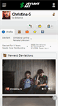 Mobile Screenshot of christina-s.deviantart.com